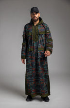 GREEN & RED CAMO THOBE