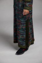 GREEN & RED CAMO THOBE