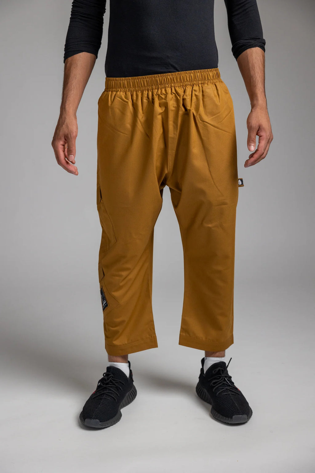 GOLDEN BROWN TROUSERS