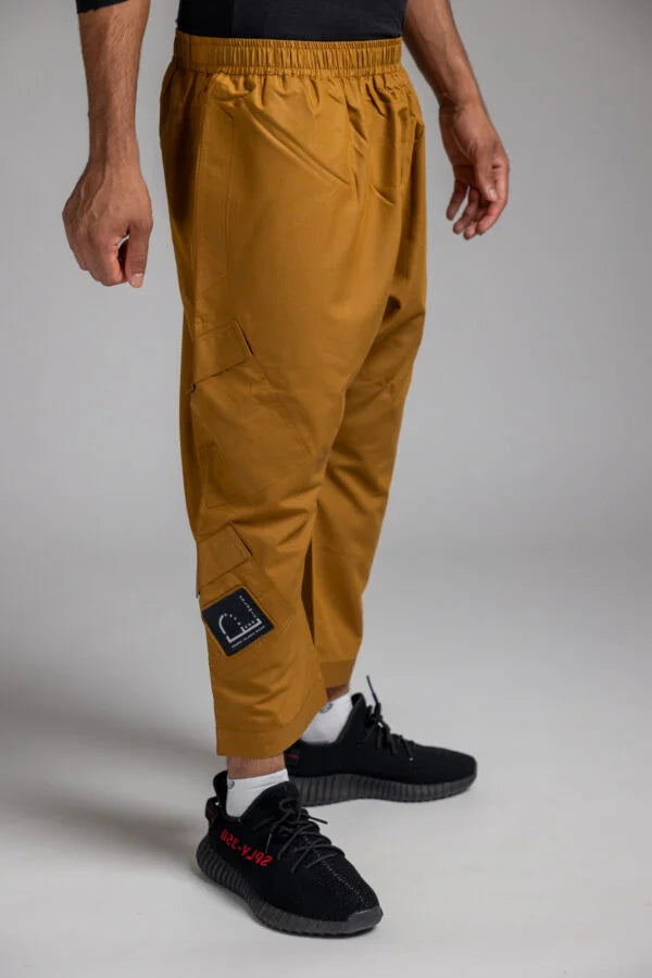 GOLDEN BROWN TROUSERS