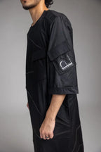 BLACK KHALID BIN WALID KURTA