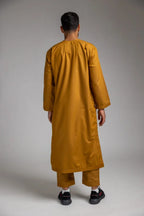 GOLDEN BROWN KURTA TOP