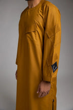 GOLDEN BROWN KURTA TOP