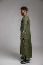 KHAKI GREEN THOBE